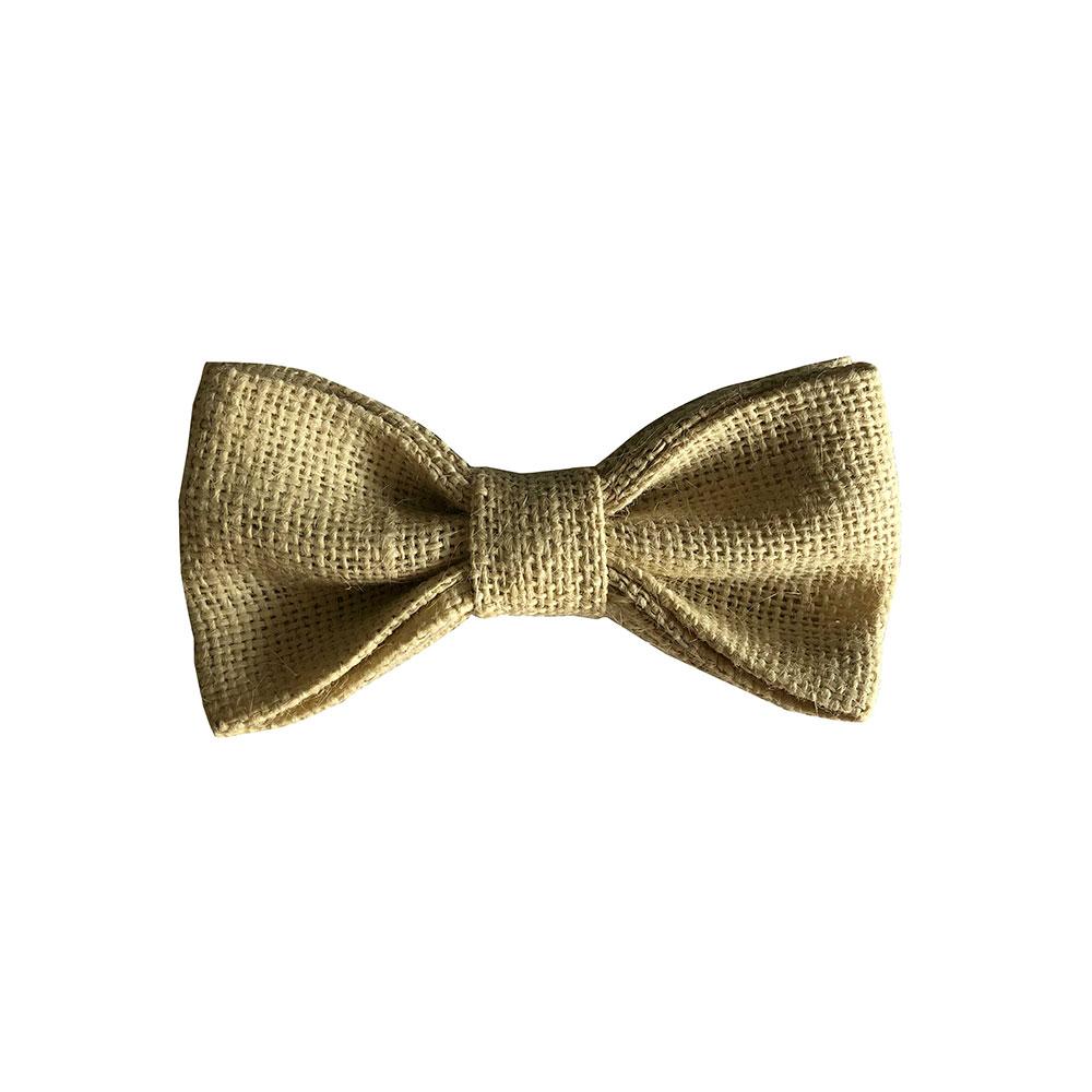 Hessian Light Bow Tie Sunny Apparel